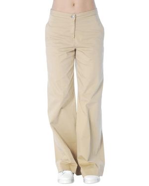 Shaft Broeken ,Katoen Pantalone Flaire - Naturel