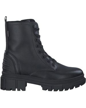 S.oliver Lace-Up Boots - Black