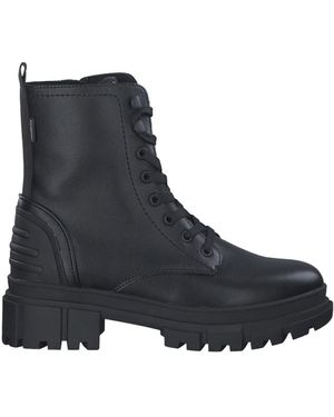 S.oliver Lace-Up Boots - Black