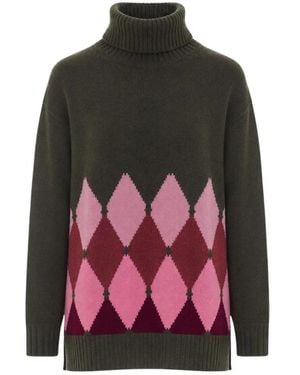 Ballantyne Turtlenecks - Rosa