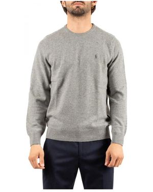 Ralph Lauren Round-Neck Knitwear - Gris