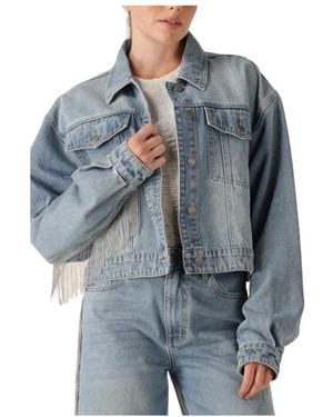 Harper & Yve Stilvolle Denim-Jacke Für Frauen - Blau
