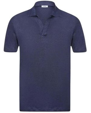 Gran Sasso Polo Shirts - Azul