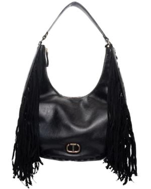 Twinset Shoulder Bags - Black