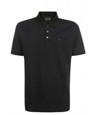 Emporio Armani Polo Shirts - Black
