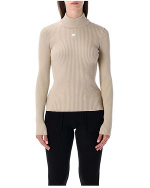 Courreges Turtlenecks - Neutro