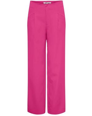 ONLY Weite plissierte hose - Pink