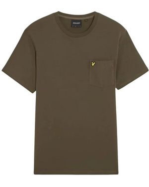 Lyle & Scott T-Shirts - Green