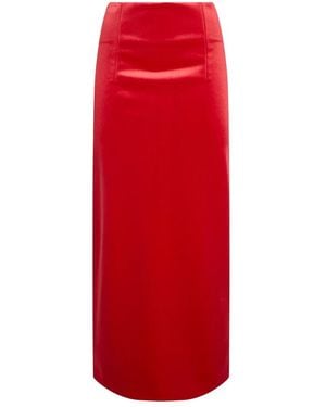 Philosophy Di Lorenzo Serafini Midi Skirts - Rojo