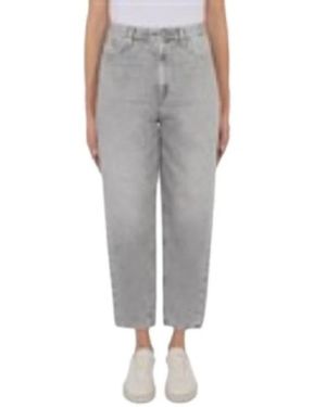 Dondup Jeans ,Grijs ,Cropped Jeans
