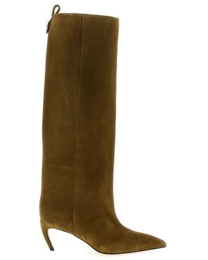 The Attico Heeled Boots - Verde