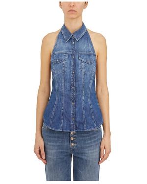 Dondup Vests - Blue
