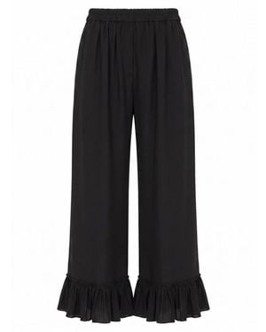 Chloé Broeken ,Zwart ,Wijde Broek