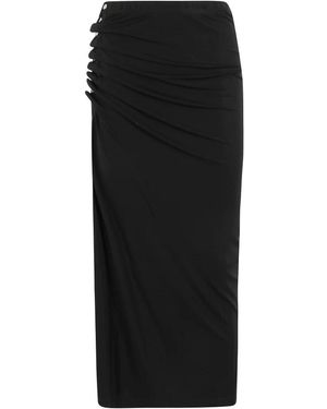 Rabanne Maxi Skirts - Black