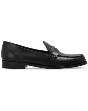 Tory Burch Klassischer Penny Loafer - Schwarz