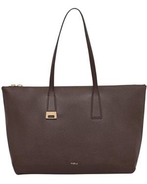 Furla Tote Bags - Marrone