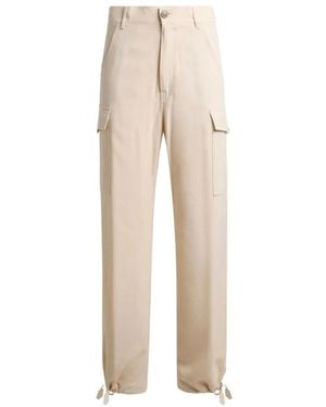 Etro Straight Trousers - Natural