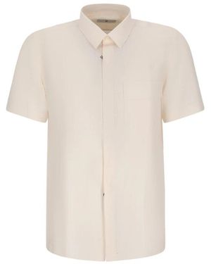 PT Torino Short Sleeve Shirts - Natural