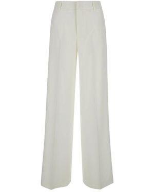 PT Torino Wide Trousers - Bianco