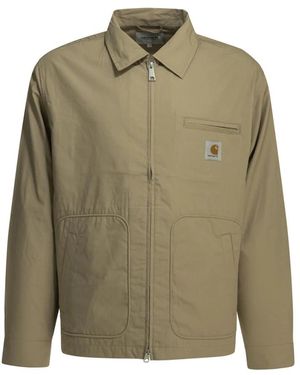 Carhartt Jassen ,Katoen Postal Jacket - Groen