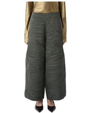 MEIMEIJ Wide Trousers - Verde