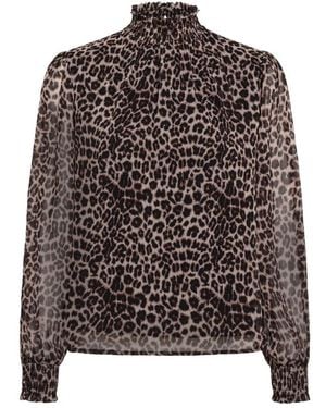 Cream Blouses & Hemden - Bruin