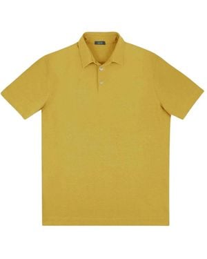 Zanone Polo Shirts - Jaune