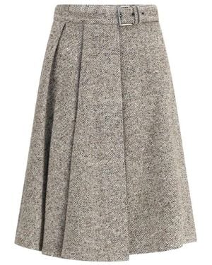 Brunello Cucinelli Midi Skirts - Gris