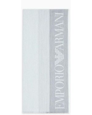 Emporio Armani Winter Scarves - Bleu