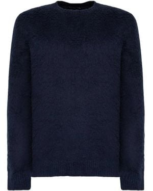 Roberto Collina Round-Neck Knitwear - Blue