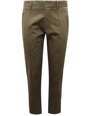 Daniele Alessandrini Slim-Fit Trousers - Green