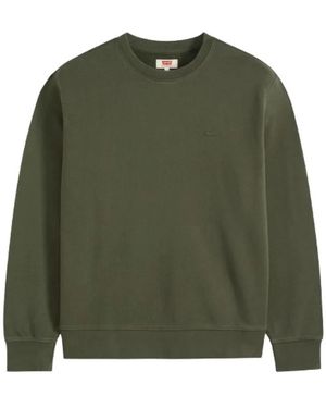 Levi's Original Housemark Crewneck Sweatshirt - Groen