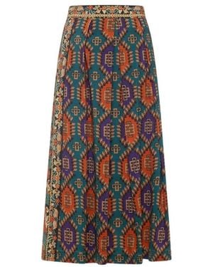 Pierre Louis Mascia Midi Skirts - Multicolour