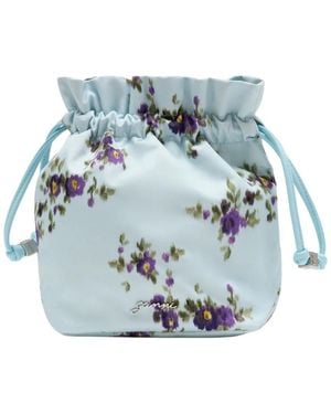 Ganni Bucket Bags - Blue