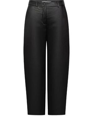 RAFFAELLO ROSSI Tapered Trousers - Black