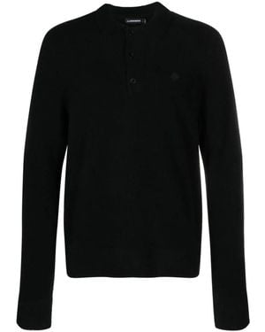 J.Lindeberg Polo Shirts - Black