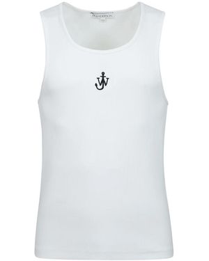 JW Anderson Sleeveless Tops - Blanco