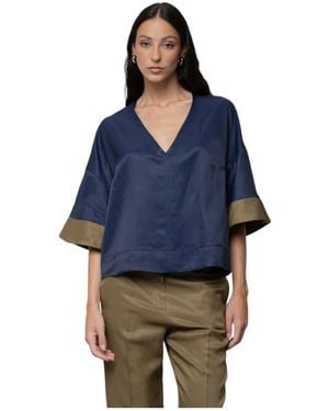 Kaos Blouse - Blauw