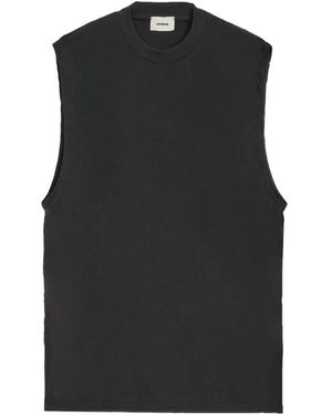 A PAPER KID Sleeveless Tops - Nero