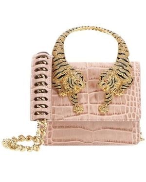 Roberto Cavalli Cross Body Bags - White