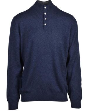 Vengera Turtlenecks - Bleu