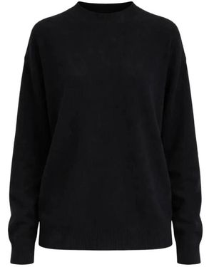 Tibi Truien & Vesten ,Zwart ,Wol Anna Merino Wol Racerback Pullover Met Uitsnijding