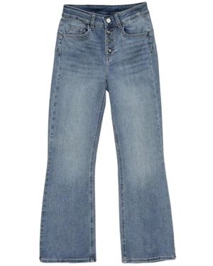 Liu Jo Cropped Jeans - Azul