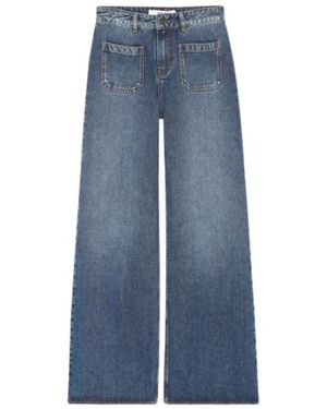 Five Jeans Wide Jeans - Azul