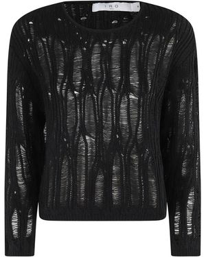 IRO Round-Neck Knitwear - Negro