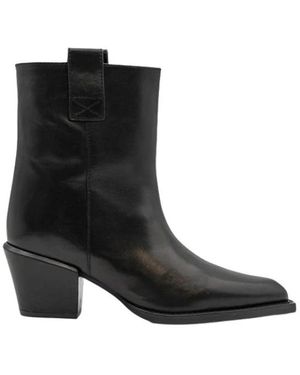 Paloma Barceló Cowboy & Biker Boots - Black