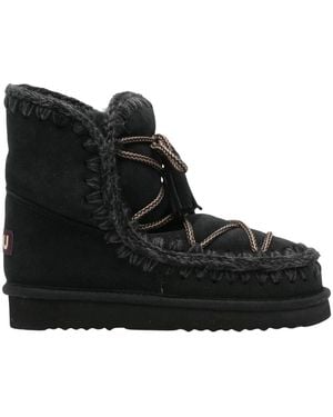 Mou Schoenen ,Zwart ,Wol Eskimo Scoubidoo Lace