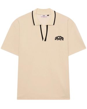 Gcds Polo Shirts - Natural