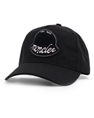 Moncler Baseball Cap - Zwart