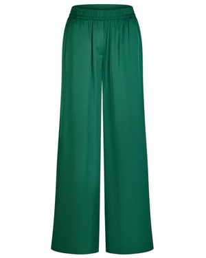 MARC AUREL Wide Trousers - Verde